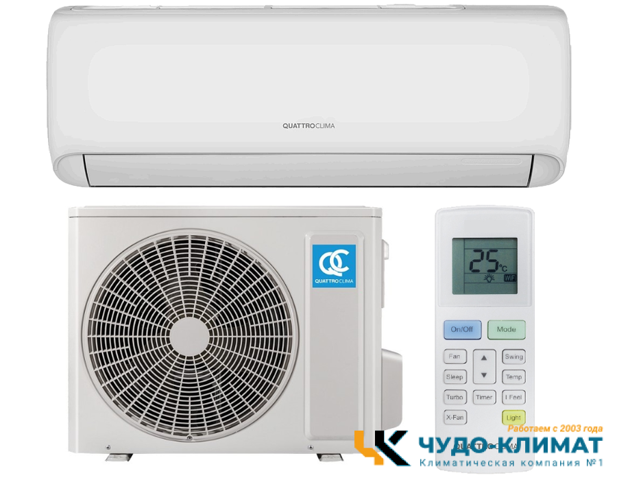 Кондиционер QUATTROCLIMA Capri QV-CA18WA/QN-CA18WA