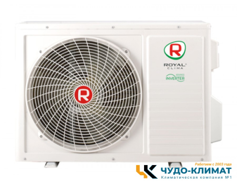 Внешний блок мульти сплит-системы на 2 комнаты Royal Clima Free Match 2TFM-17HN