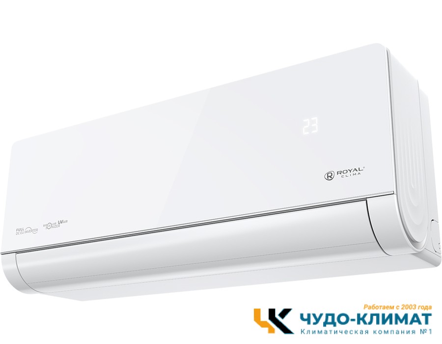 Кондиционер Royal Clima Royal supremo blanco RCI-RSB30HN