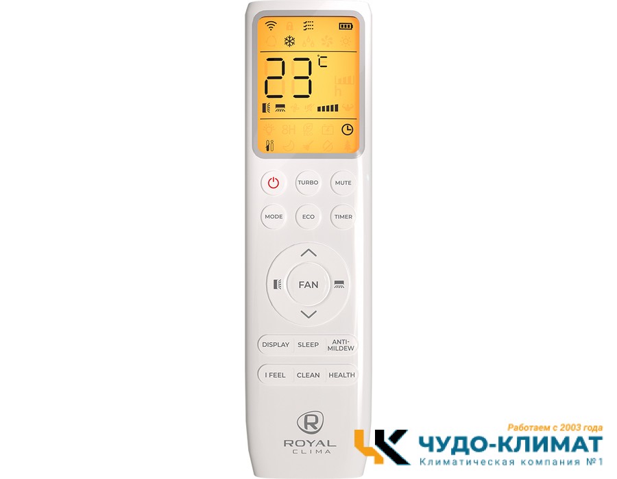 Кондиционер Royal Clima Royal supremo blanco RCI-RSB40HN