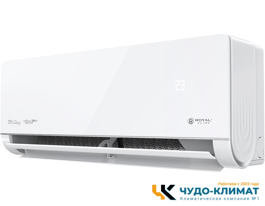 Кондиционер Royal Clima Royal supremo blanco RCI-RSB75HN