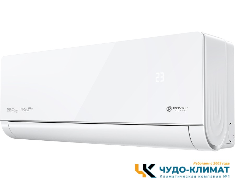 Кондиционер Royal Clima Royal supremo blanco RCI-RSB75HN