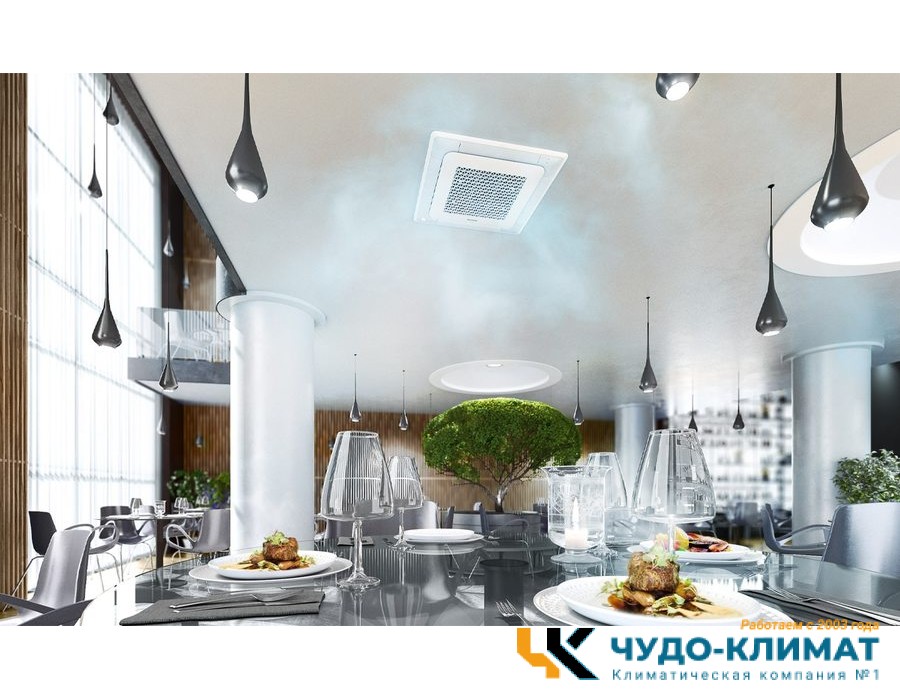Кассетный внутренний блок мульти сплит-системы Samsung AJ020TNNDKH/EA