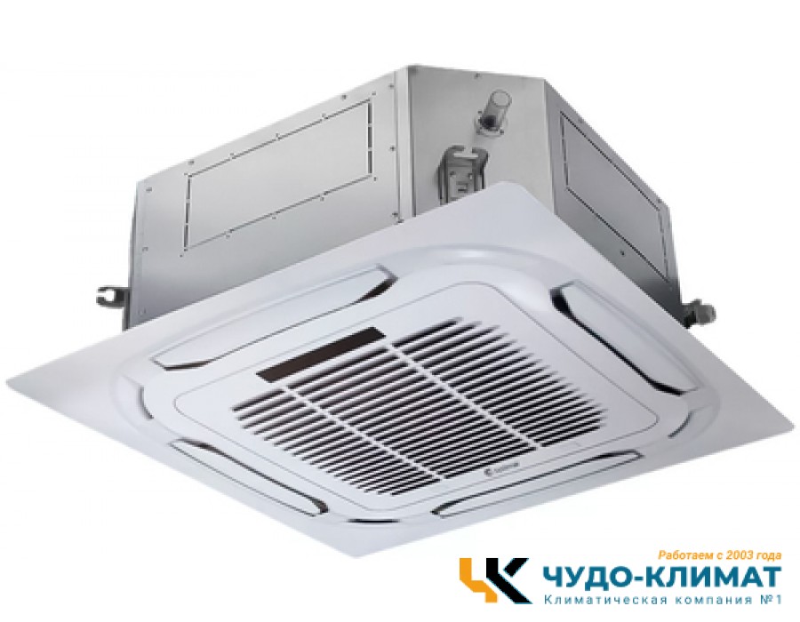 Кассетный кондиционер Systemair SYSPLIT CASSETTE 36 EVO HP Q