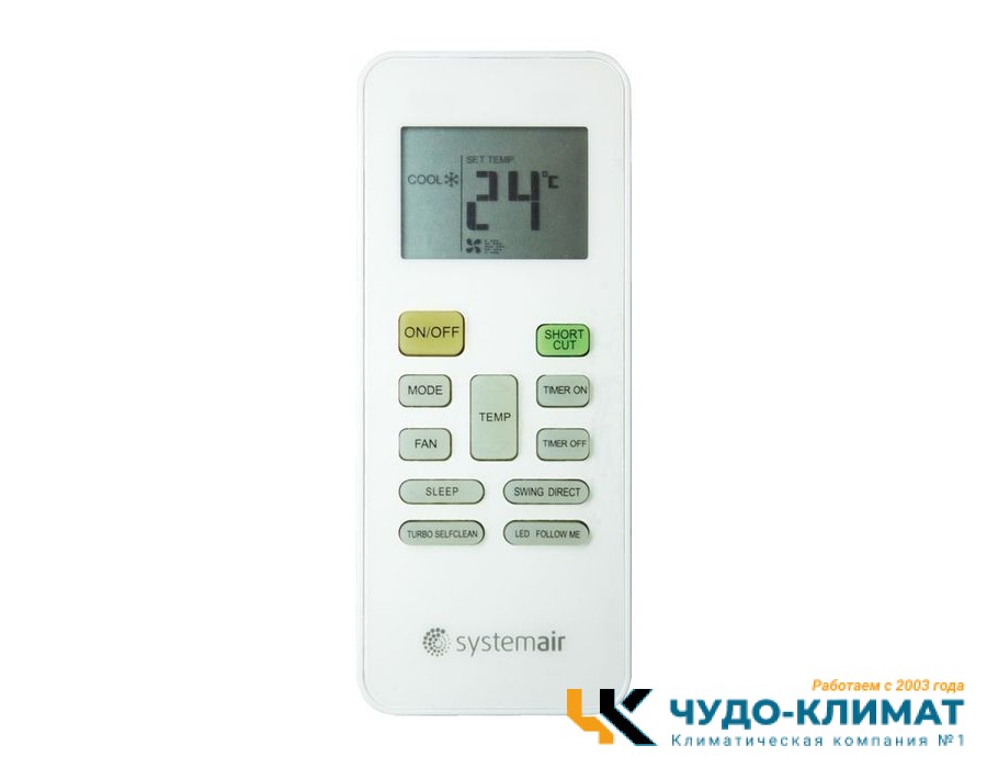 Кондиционер Systemair Sysplit Wall Smart 12 V4 HP Q