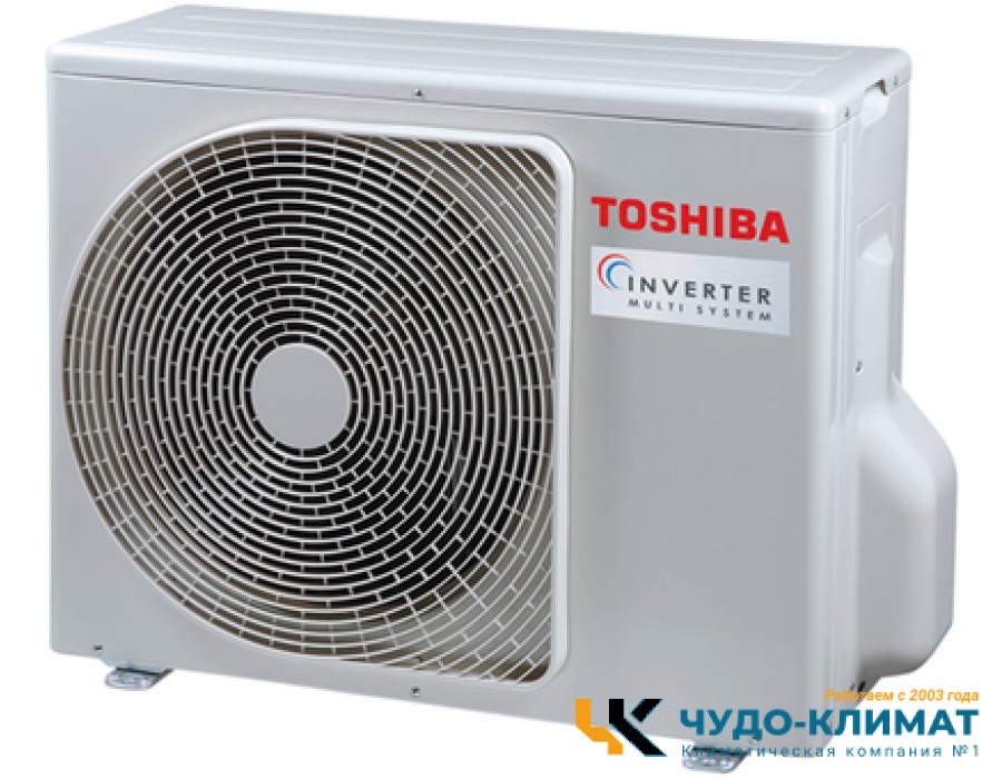 Внешний блок мульти сплит-системы на 2 комнаты Toshiba RAS- 2M18U2AVG-E