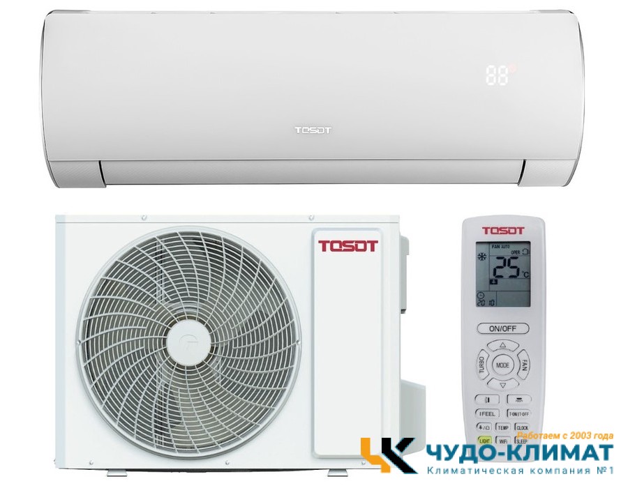 Кондиционер Tosot Lyra X T24H-SLyW/I/T24H-SLyW/O
