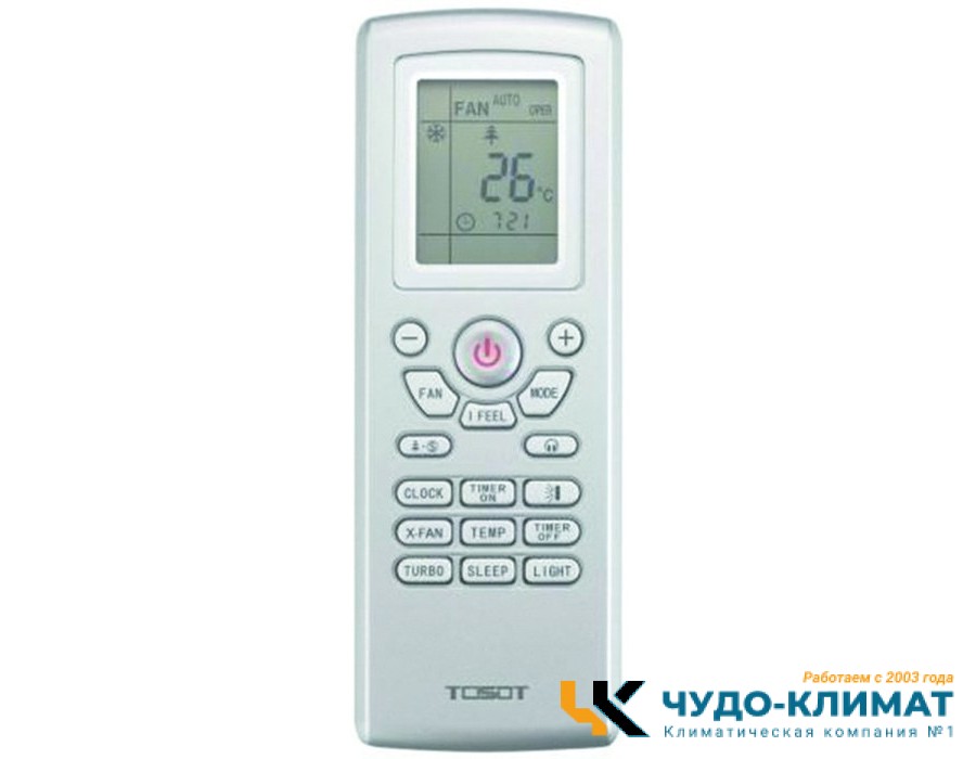 Канальный внутренний блок мульти сплит-системы Tosot T12H-FDA/I