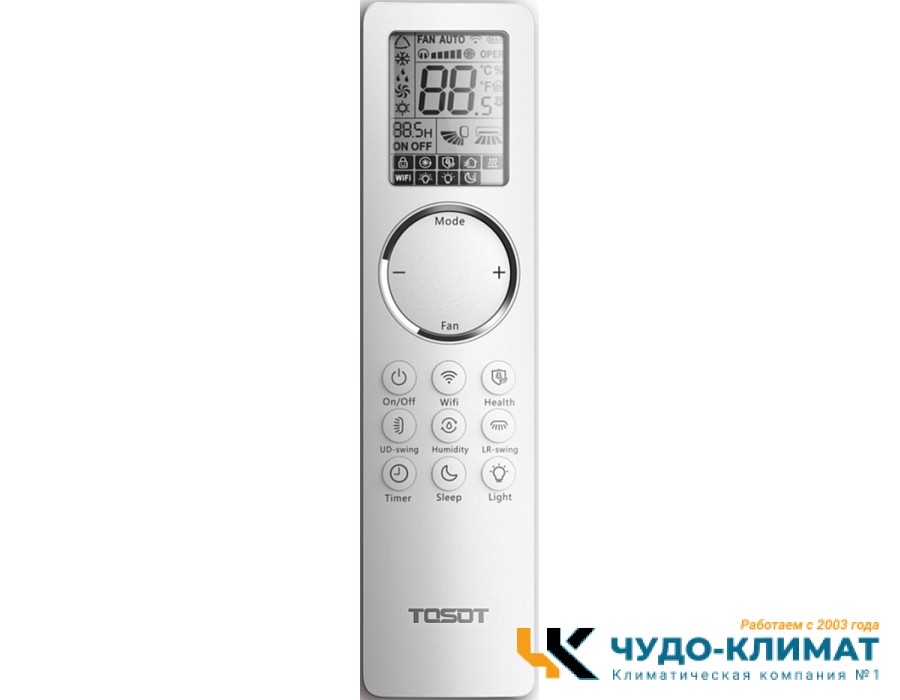 Настенный внутренний блок мульти сплит-системы Tosot Clivia Free match T12H-SCWA/I